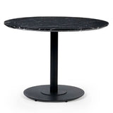 Wooden Dining Table 80cm Wide for 4 People Round - Luca