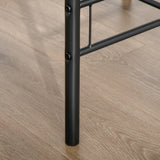 Wooden Dining Table 80cm Wide Rectangular With 2 Chairs - Velmora