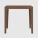 Wooden Dining Table 80cm Wide Square for 4 People - Peony