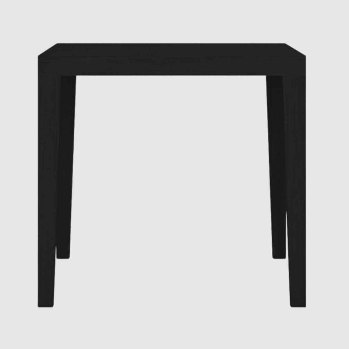 Wooden Dining Table 80cm Wide Square for 4 People - Peony