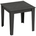 Wooden Dining Table 80cm Wide Square for 4 People - Velmora