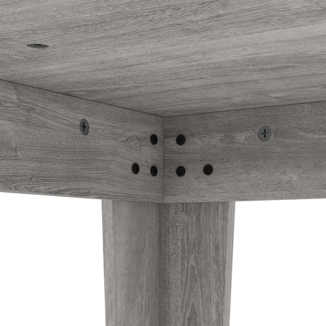 Wooden Dining Table 80cm Wide Square for 4 People - Velmora