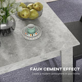 Wooden Dining Table 80cm Wide Square - Velmora