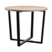 Wooden Dining Table 90cm Wide Round - Barnes