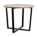 Wooden Dining Table 90cm Wide Round - Barnes