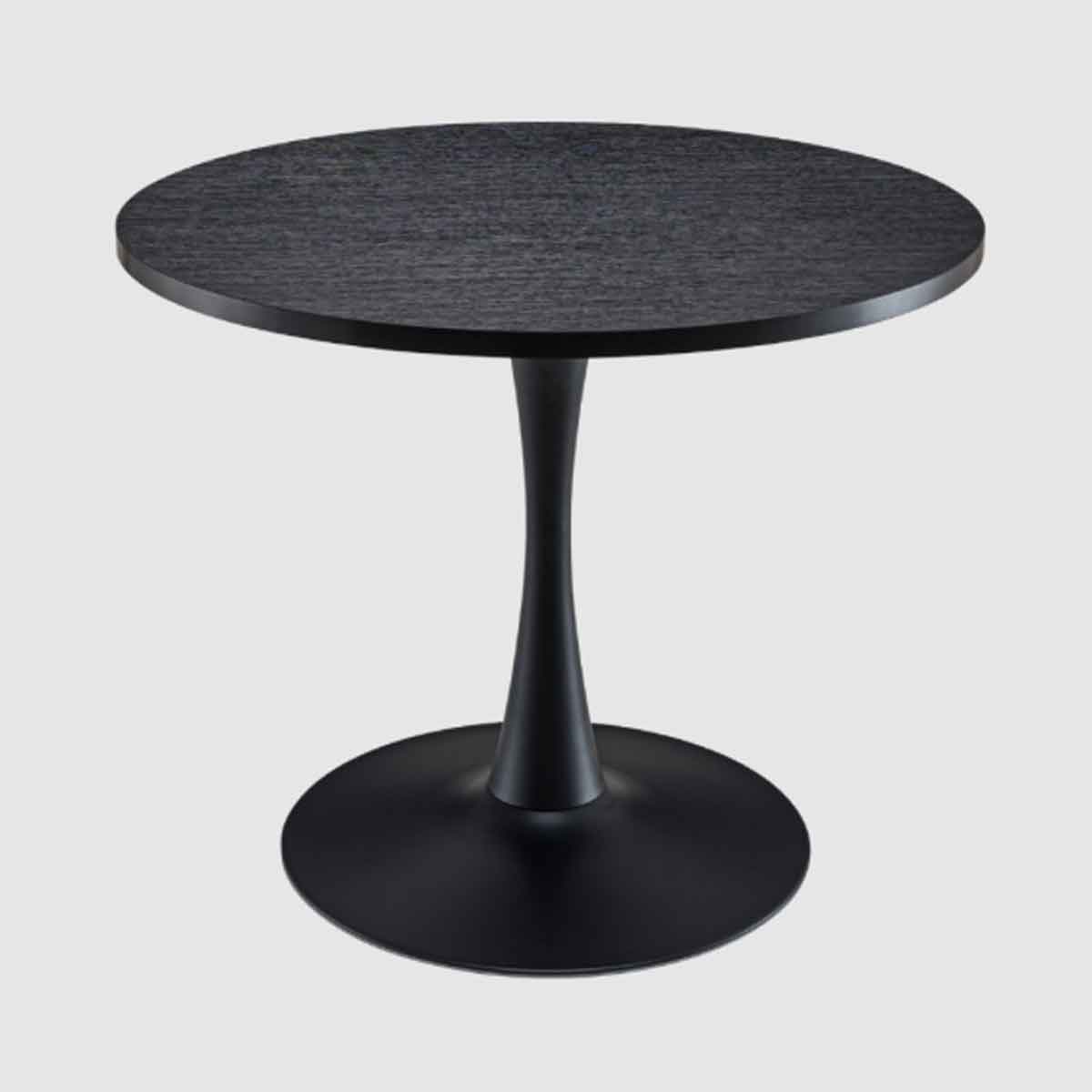 Wooden Dining Table 90cm Wide Round for 2 to 4 People - Celeste
