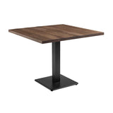 Wooden Dining Table 90cm Wide Square - Windsor
