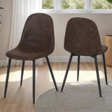 Wooden Dining Table Black With 4 Athens Dining Chairs - Marlow