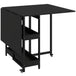 Wooden Dining Table Drop Leaf 133.4cm Wide for 4 People - Velmora
