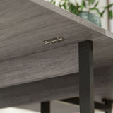 Wooden Dining Table Drop Leaf 133.4cm Wide for 4 People - Velmora