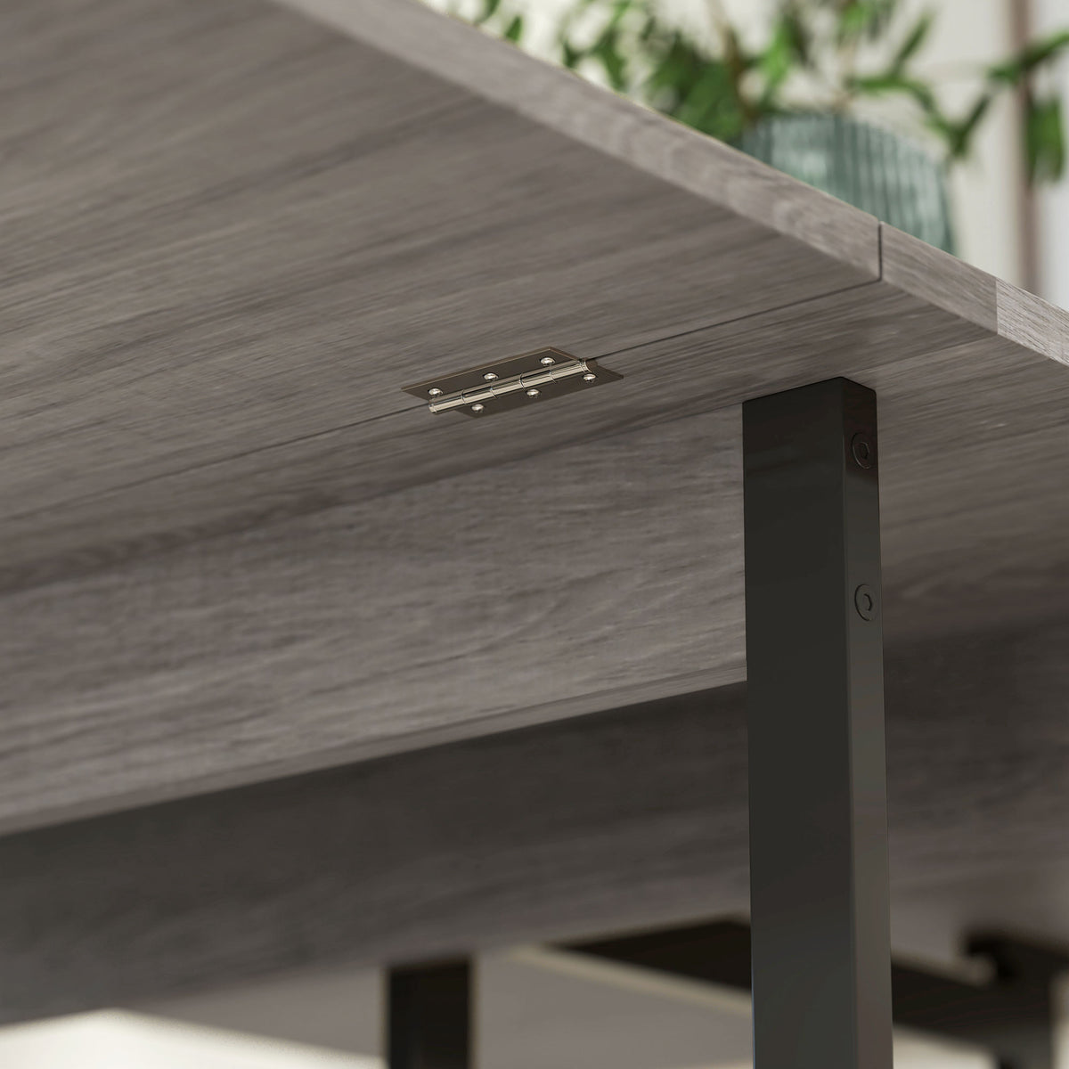 Wooden Dining Table Drop Leaf 133.4cm Wide for 4 People - Velmora