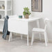 Wooden Dining Table Extending With 2 Roxby Dining Chairs - Roxby