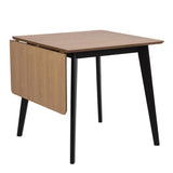 Wooden Dining Table Extending With 4 Roxby Dining Chairs - Roxby
