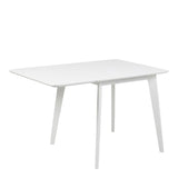 Wooden Dining Table Extending With 4 Roxby Dining Chairs - Roxby