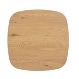 Wooden Dining Table for 2 People Square - Aspen