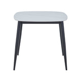 Wooden Dining Table for 2 People Square - Aspen