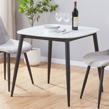 Wooden Dining Table for 2 People Square - Aspen