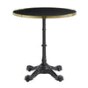 Wooden Dining Table for 2 to 4 People 60cm Wide Round - Parisian