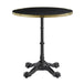 Wooden Dining Table for 2 to 4 People 60cm Wide Round - Parisian