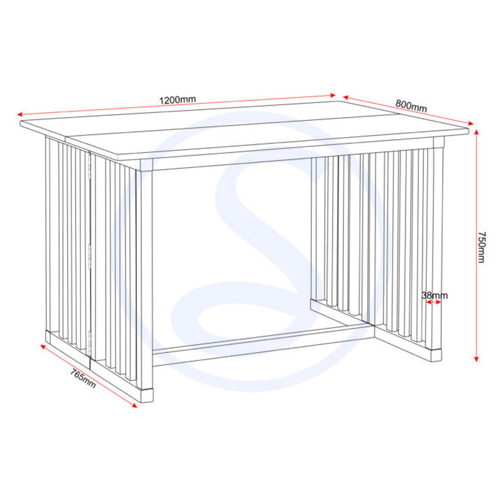 Wooden Dining Table for 2 to 4 People - Richmond