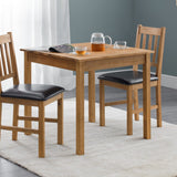 Wooden Dining Table for 2 to 4 People Square - Coxmoor