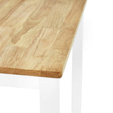 Wooden Dining Table for 2 to 4 People Square - Linwood