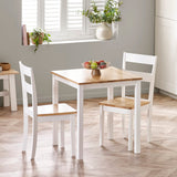 Wooden Dining Table for 2 to 4 People Square - Linwood
