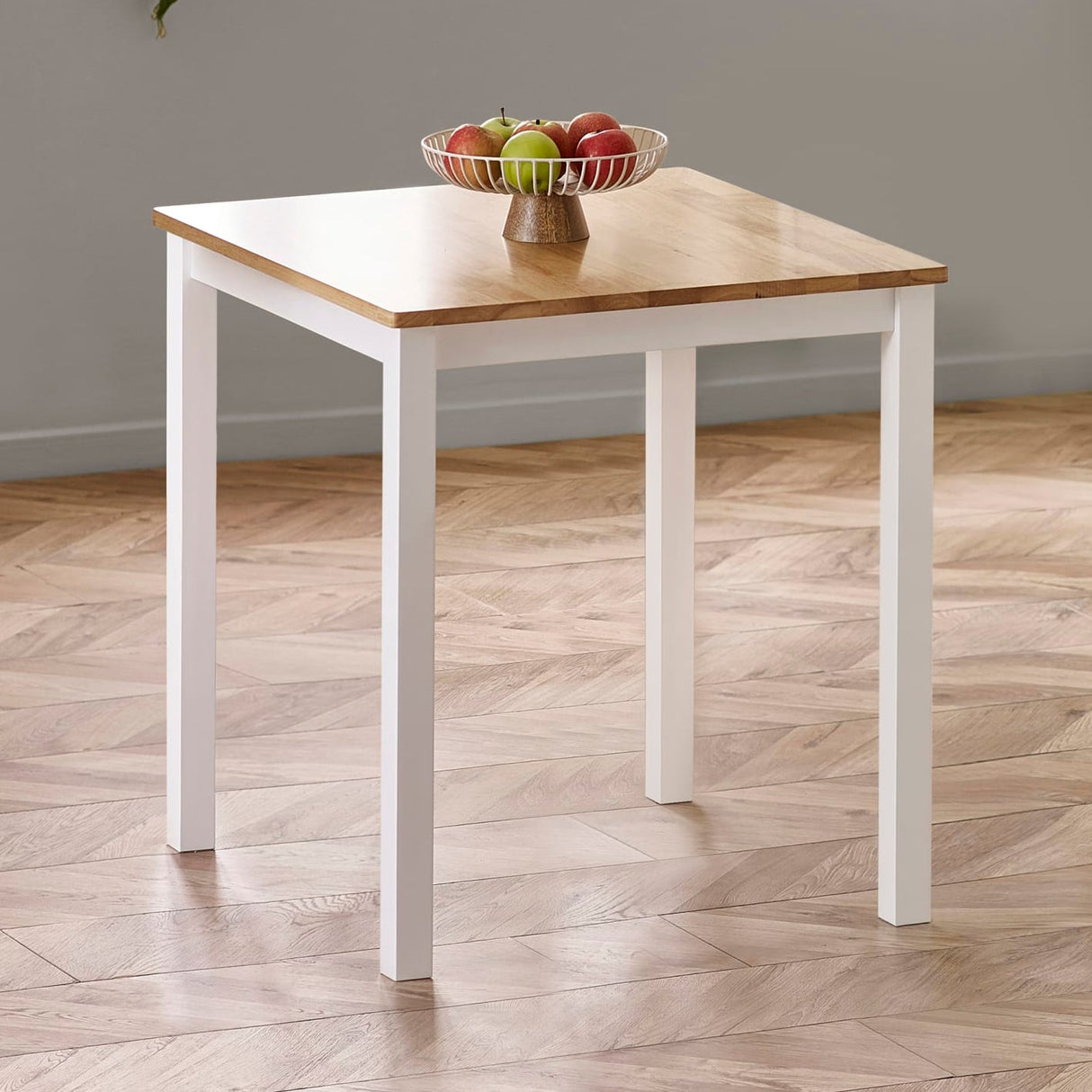 Wooden Dining Table for 2 to 4 People Square - Linwood