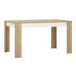 Wooden Dining Table for 4 to 6 People Medium Extending Rectangular - Lyon