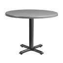 Wooden Dining Table for 4 People 60cm Wide Round - Enduratop