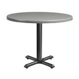 Wooden Dining Table for 4 People 60cm Wide Round - Enduratop