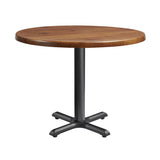 Wooden Dining Table for 4 People 60cm Wide Round - Enduratop