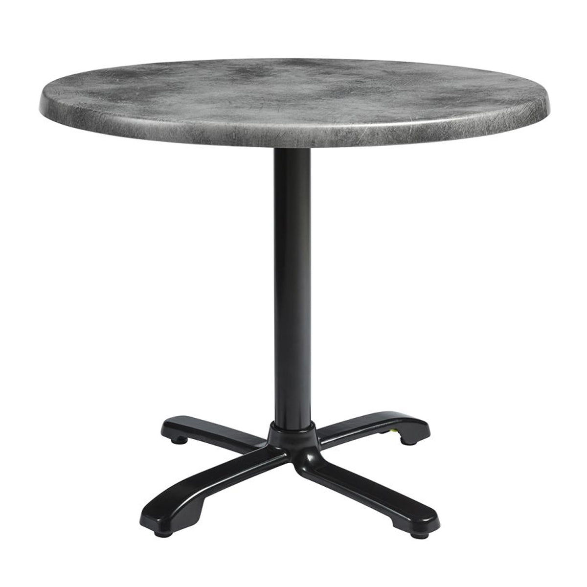 Wooden Dining Table for 4 People 60cm Wide Round With Flip Top - Enduratop