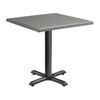 Wooden Dining Table for 4 People 60cm Wide Square - Enduratop