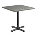 Wooden Dining Table for 4 People 60cm Wide Square - Enduratop