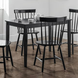 Wooden Dining Table for 4 People - Hudson