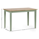 Wooden Dining Table for 4 People - Linwood