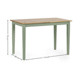 Wooden Dining Table for 4 People - Linwood