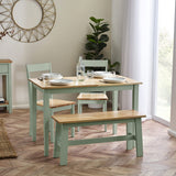 Wooden Dining Table for 4 People - Linwood