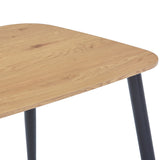 Wooden Dining Table for 4 People Rectangular - Aspen