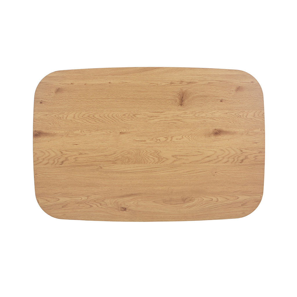 Wooden Dining Table for 4 People Rectangular - Aspen