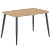Wooden Dining Table for 4 People Rectangular - Aspen