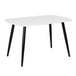 Wooden Dining Table for 4 People Rectangular - Aspen