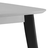 Wooden Dining Table for 4 People Rectangular - Casa