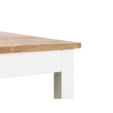Wooden Dining Table for 4 People Rectangular - Coxmoor
