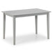Wooden Dining Table for 4 People Rectangular - Kobe