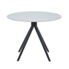 Wooden Dining Table for 4 People Round - Aspen