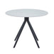 Wooden Dining Table for 4 People Round - Aspen