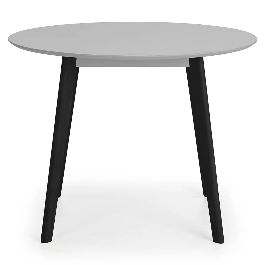 Wooden Dining Table for 4 People Round - Casa