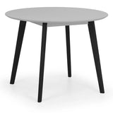 Wooden Dining Table for 4 People Round - Casa